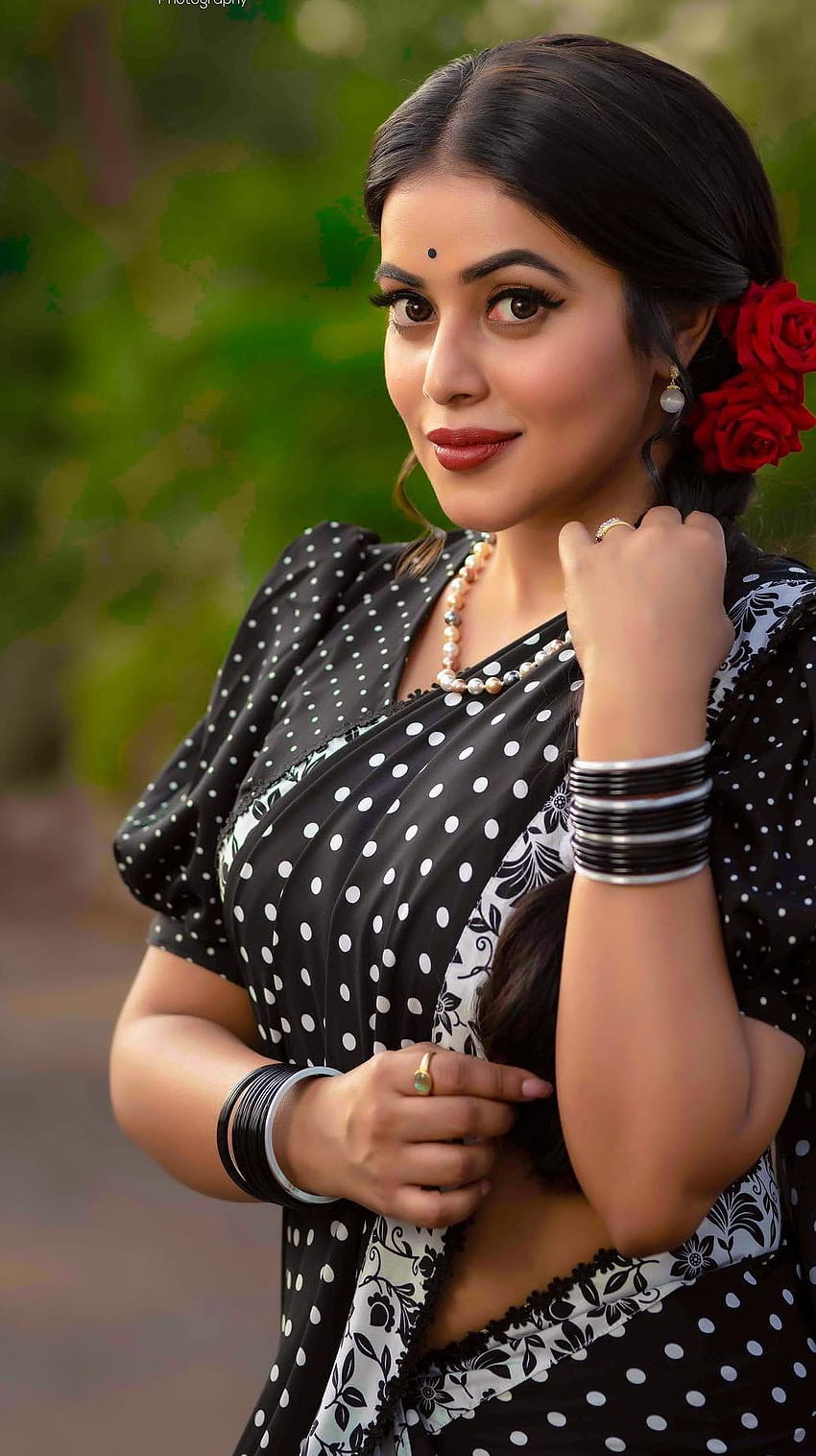 Poorna Kasim, actrice telugu, rétro Fond d'écran de téléphone HD