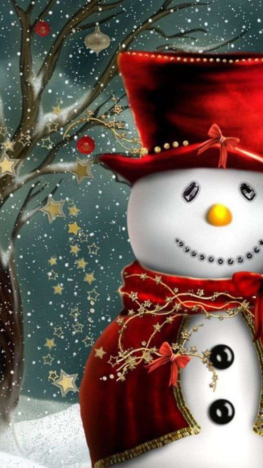 Cute Christmas, Snowman HD phone wallpaper | Pxfuel
