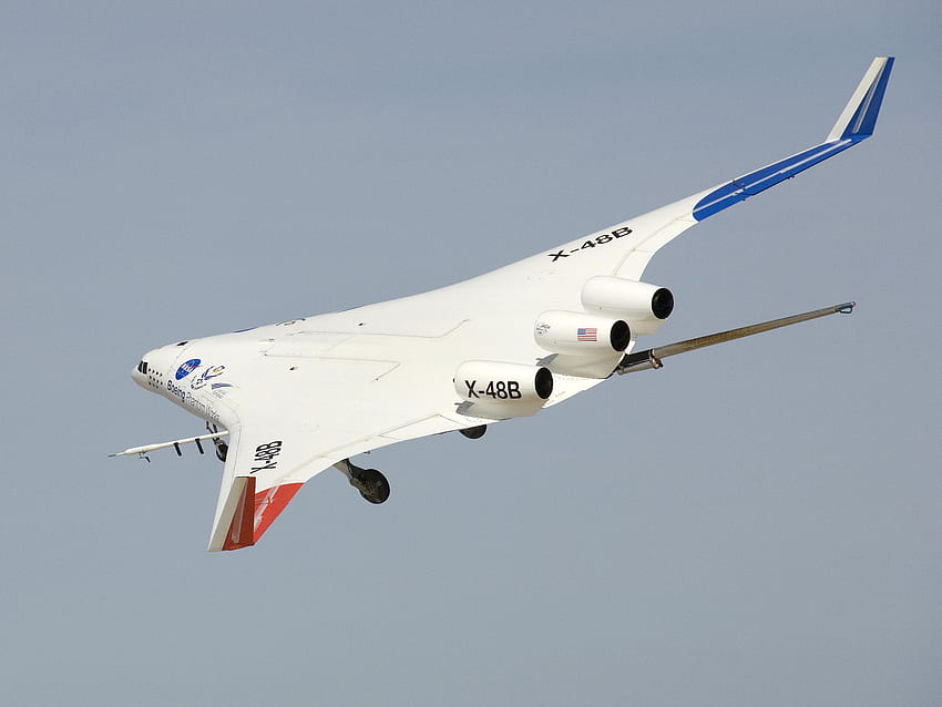 X-48b, jet, aereo Sfondo HD
