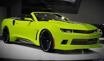 Camaro Zl1, Green Camaro HD wallpaper | Pxfuel