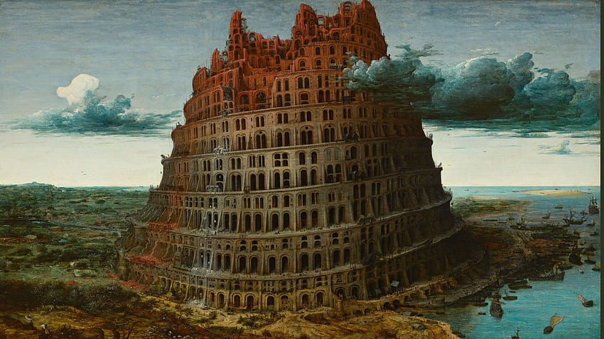 Babel: Erklimmen der Höhen von Turmbau zu Babel HD-Hintergrundbild