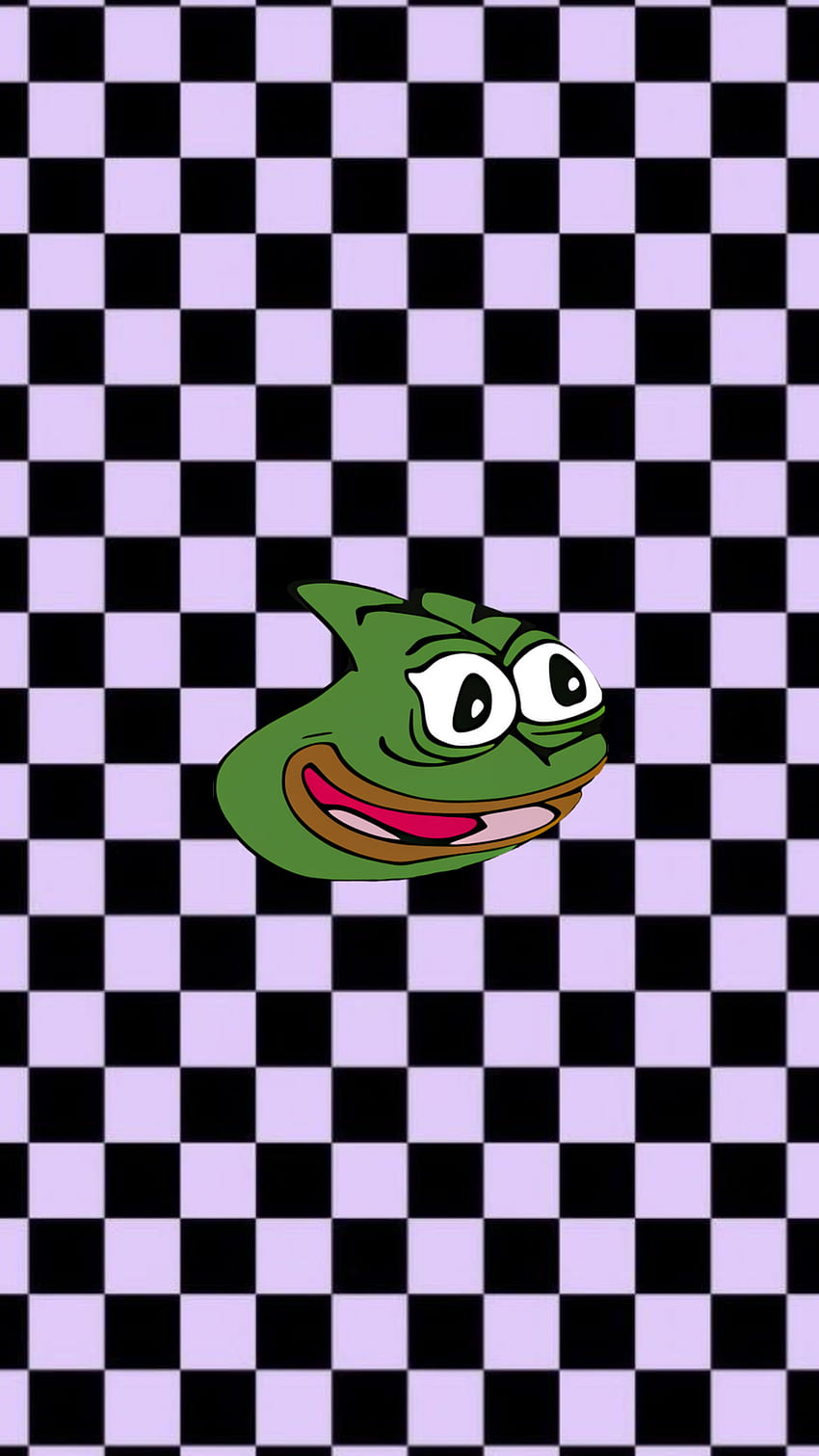 Pepega Checked, frog, Twitch, xQc HD phone wallpaper