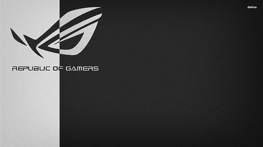 Asus Rog For - Rog Black And White - - HD wallpaper