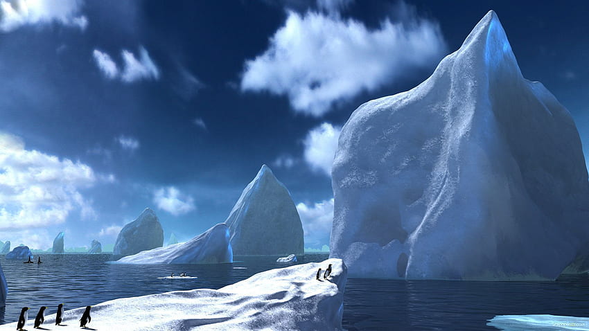 남극 . 남극 대륙, 남극, 겨울 풍경, 북극 풍경 HD 월페이퍼
