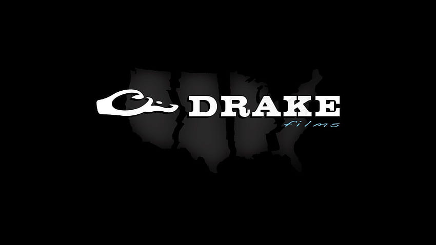 Lässig – Drake Waterfowl, Drake Waterfowl Camo-Logo HD-Hintergrundbild