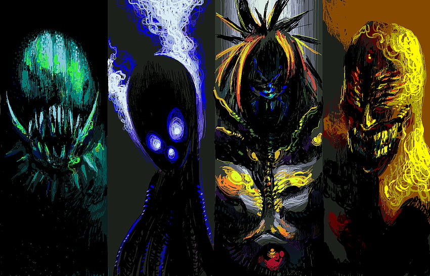 Fan Art, Creature, Digital Art, Aliens, One Punch Man, Boros (One Punch Man), Anime. Mocah HD wallpaper