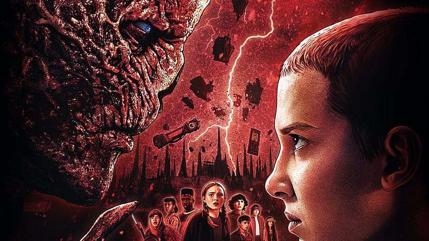 Eleven and Vecna Face Off in New Poster for STRANGER THINGS 4 and Season 5 Will Delve Into Upside Down Lore HD wallpaper