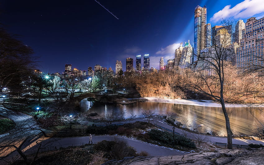 Central Park , Printemps de New York Fond d'écran HD