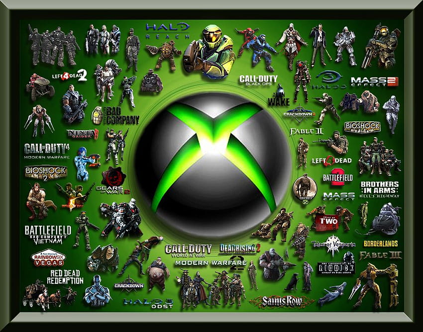 Xbox-Spiele, Xbox 360-Spiele HD-Hintergrundbild