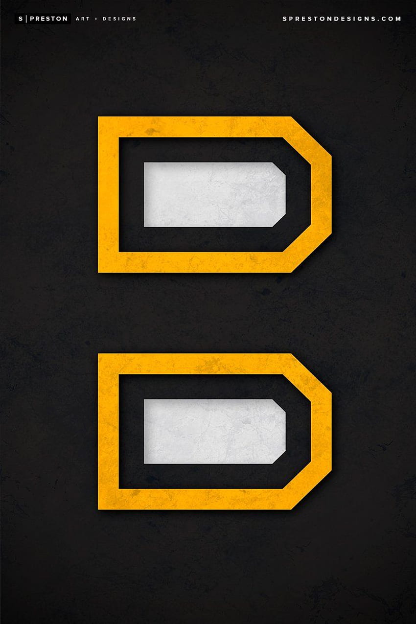 Minimalist Logo - Boston Bruins Poster Print - Boston Bruins – S. Preston Art + Designs HD phone wallpaper