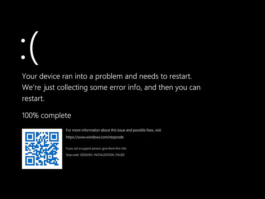 La schermata nera della morte di Windows 11 sta tornando al blu, Black Windows 11 Sfondo HD