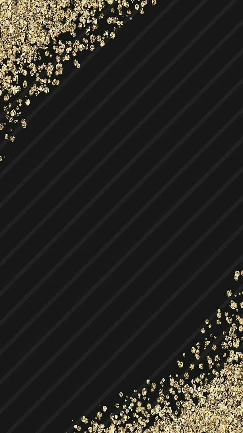 Black & gold flecks elegant phone for Android & iPhone. Phone , Black background , Black glitter HD phone wallpaper