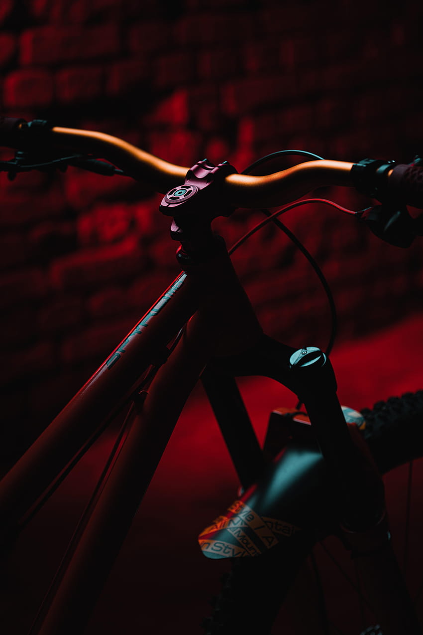 Dunkel, Fahrrad, Mtb HD-Handy-Hintergrundbild