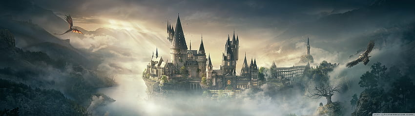 Harry Potter Dual โรงเรียนแฮรี่พอตเตอร์ วอลล์เปเปอร์ HD