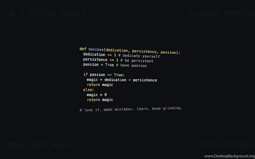 Best 4 Programming Backgrounds on Hip, coding motivation HD wallpaper