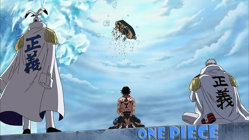 Marineford. One-Piece-Comic, One-Piece-Manga, One-Piece-Kapitel HD-Hintergrundbild