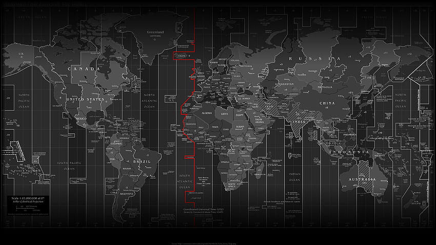世界地図のタイム ゾーン ベスト オブ ワールド タイム 高画質の壁紙