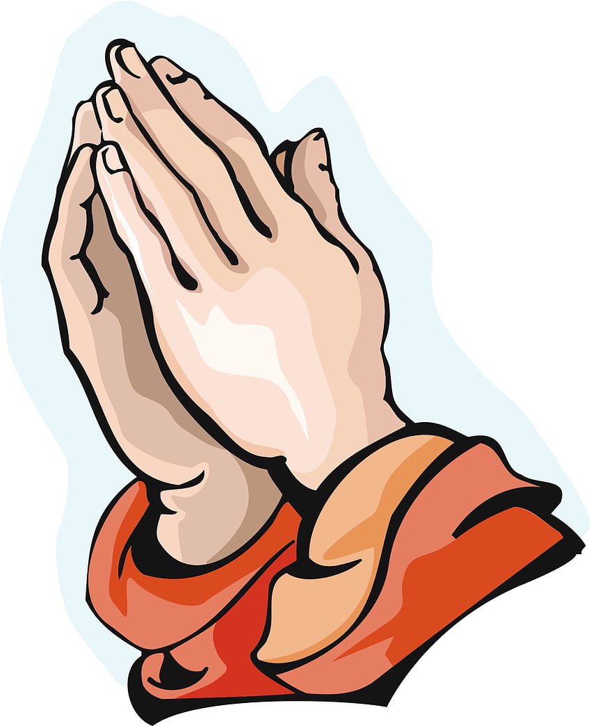 Modlące się ręce Clipart, ręce modlitwy Tapeta na telefon HD