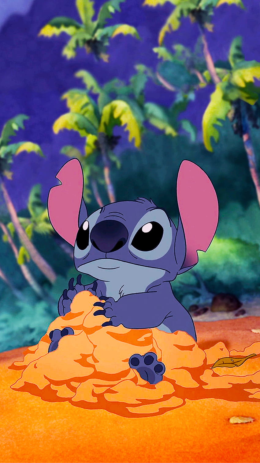 Tło Lilo & Stitch - resztę znajdziecie na mojej stronie Lilo and Stitch Disney Tapeta na telefon HD