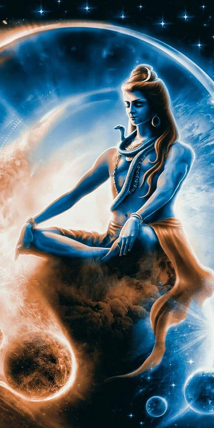 Shiva Blur, Senhor Azul Shiva Papel de parede de celular HD