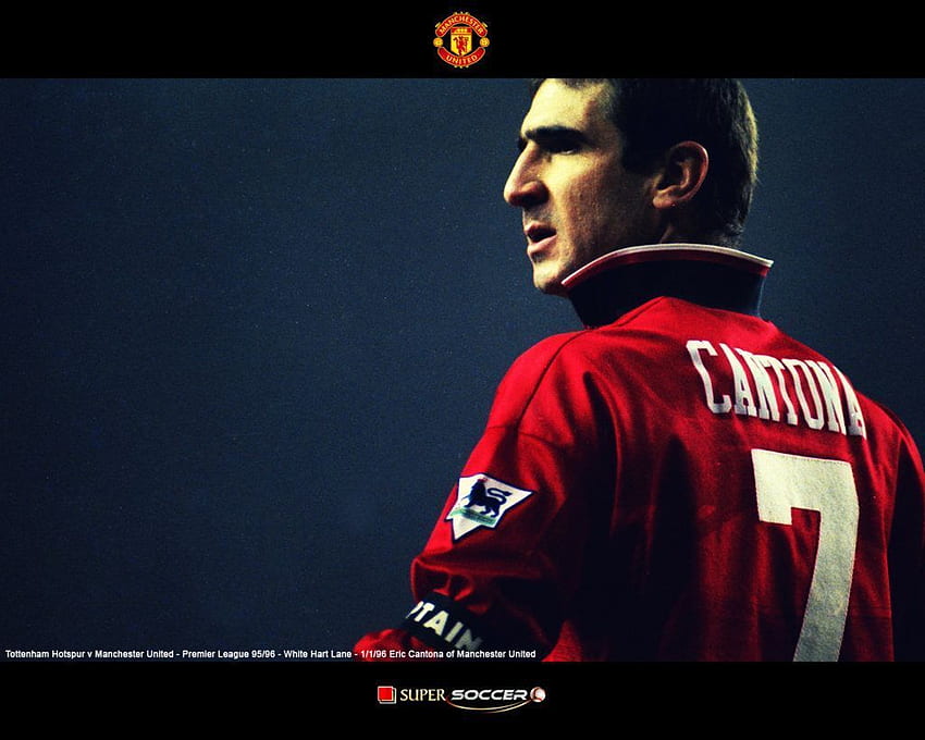 Eric Cantona Manchester United. Eric Cantona, Manchester United, Manchester United Wallpaper HD
