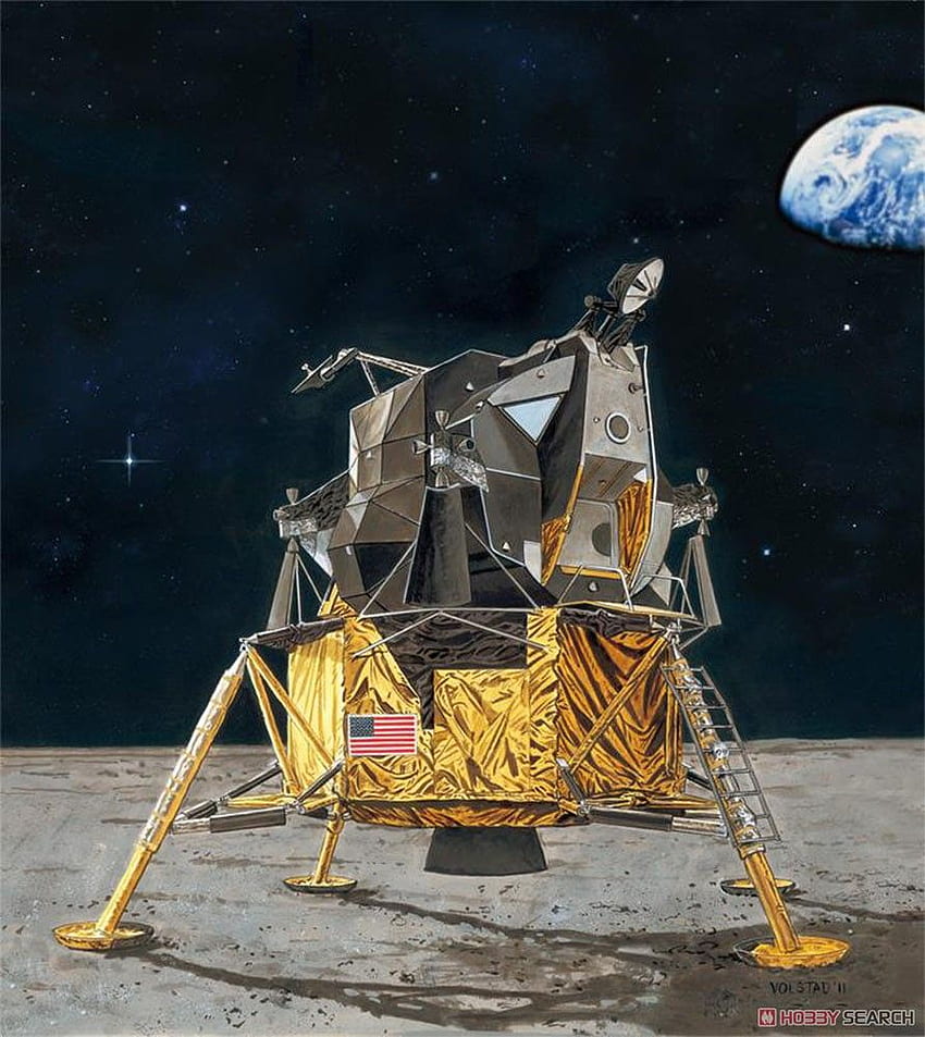 Apollo 11 Lunar Module `Eagle` (Modèle en plastique) Autre 1. Apollo 11, Atterrisseur lunaire, Atterrissage lunaire Fond d'écran de téléphone HD