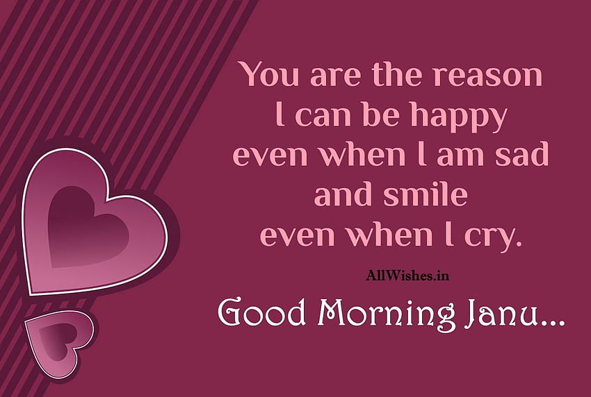 Very Romantic Good Morning Janu - To Greet Wife Husband, Jaanu HD wallpaper