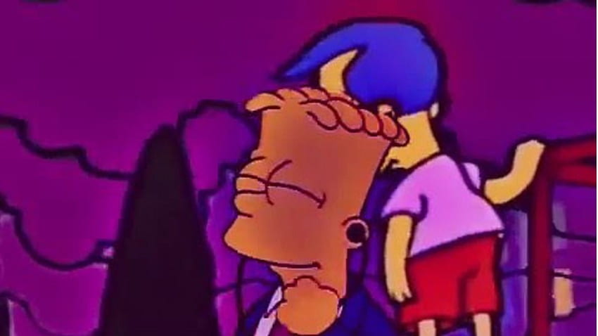 People Are Making SIMPSONS Vaporwave Videos and It's Strangely Awesome HD wallpaper
