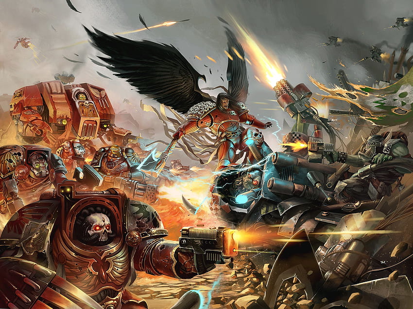 Warhammer 40K Blood Angels HD wallpaper