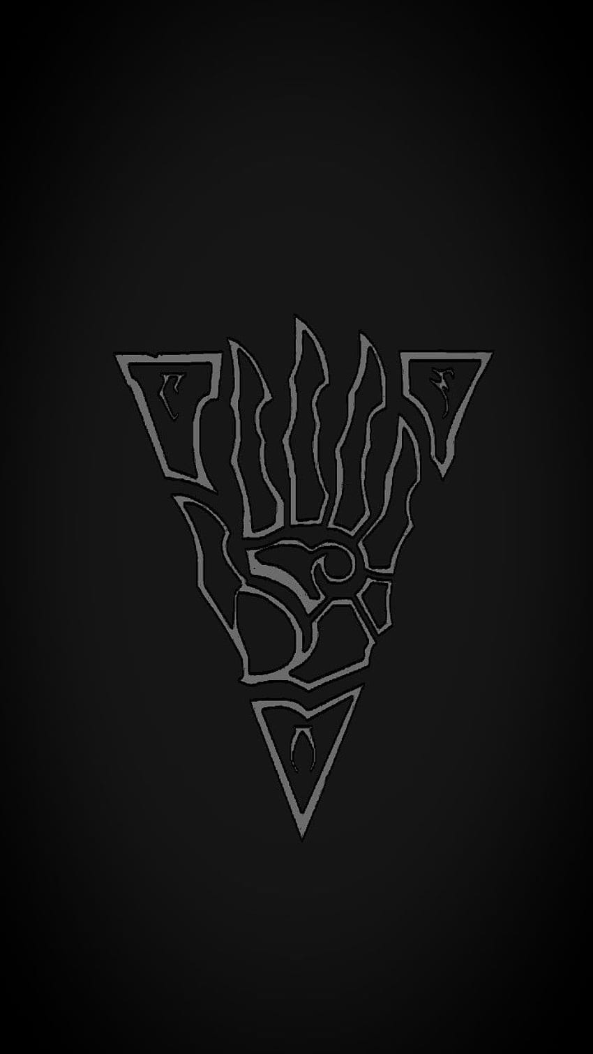 ESO Morrowind Logo - Original by TheJackMoriarty, I just edited and cropped to make into a Samsu. Elder scrolls tattoo, Skyrim , Skyrim iphone HD phone wallpaper