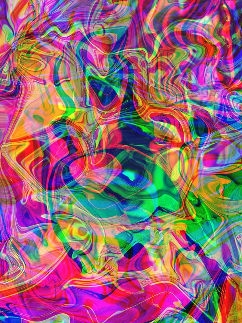 Acid Art, Trippy, Rap, Illusions, Abstract - Trippy Acid Background, Space Acid HD phone wallpaper