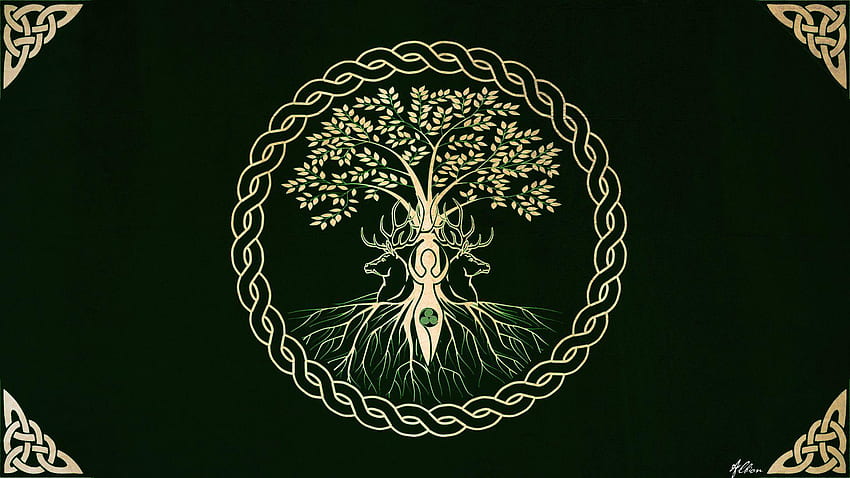 Celtic Symbol, Ancient Symbols HD wallpaper