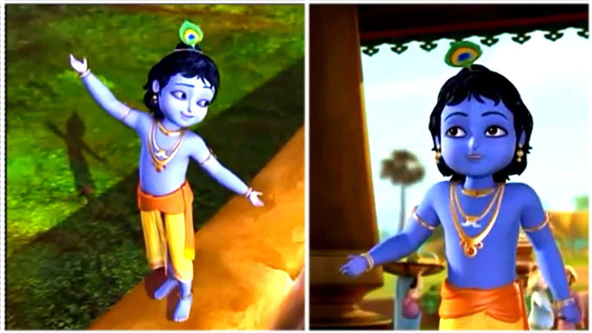 Little Krishna , Cartoon, HQ Little Krishna HD wallpaper | Pxfuel