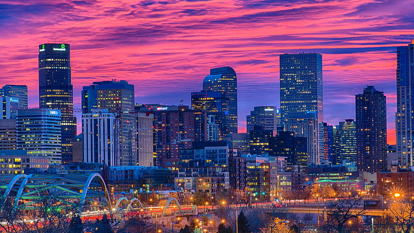 Denver, Downtown Denver HD wallpaper