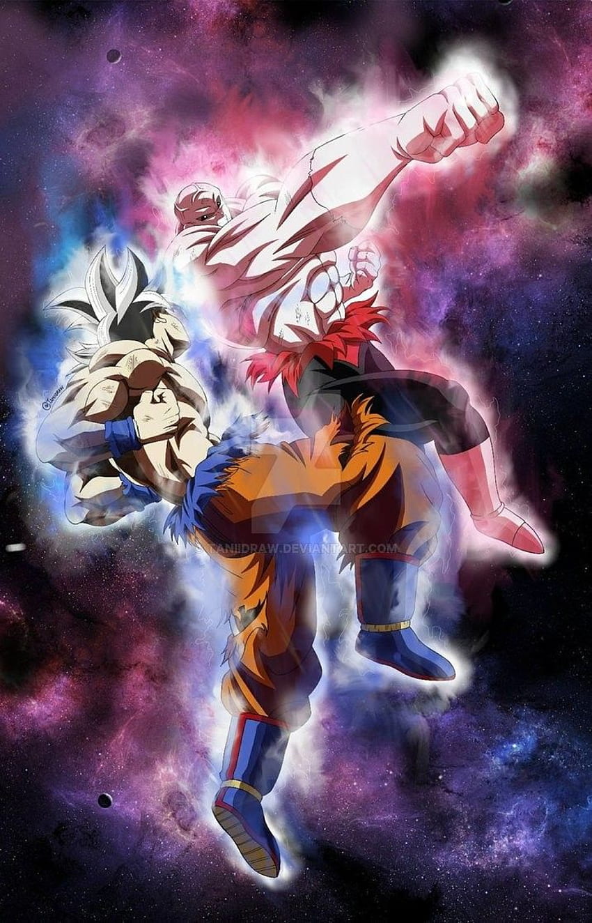 Dessin Goku Mui Vs Jiren Full Power Final Battle – Otosection, Goku Mui Punch Fond d'écran de téléphone HD