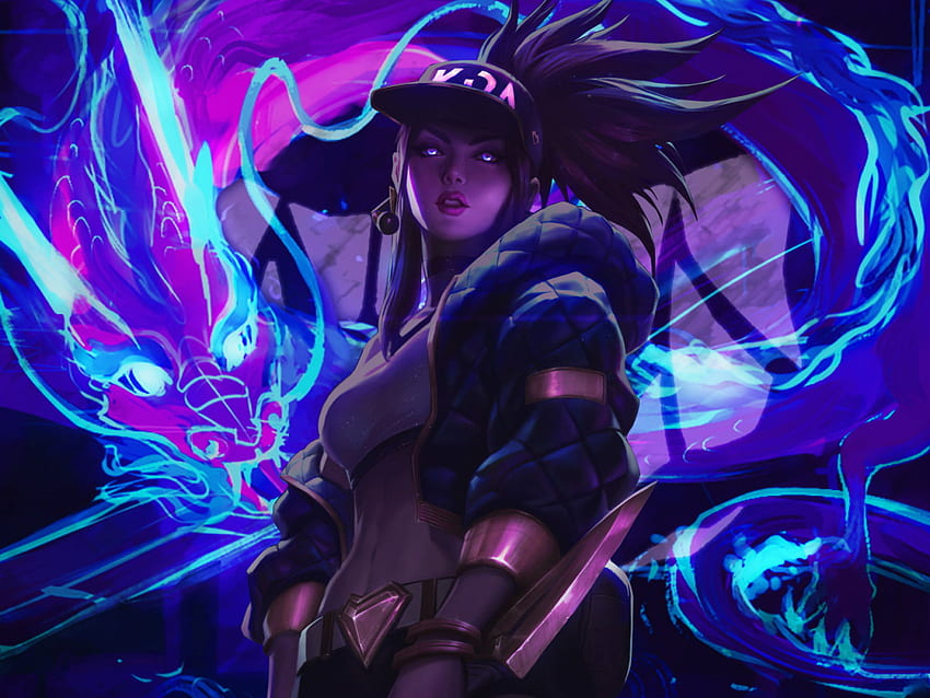 Akali(League Of Legends), K DA, Video Games , Video Game Girls • For You, Anime Playing Games HD wallpaper