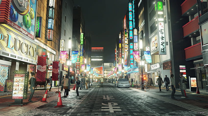 Kamurocho looks fantastic in Yakuza 7 : yakuzagames, Yakuza City HD wallpaper