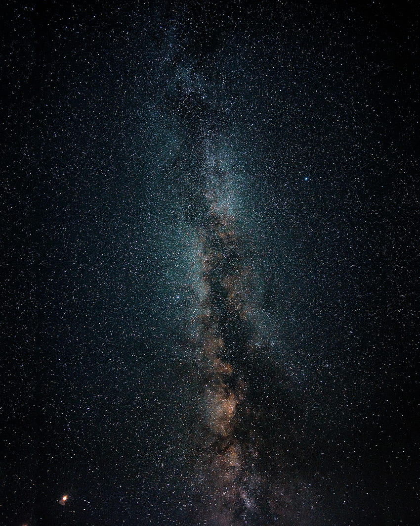 Universe, Stars, Dark, Starry Sky, Milky Way HD phone wallpaper