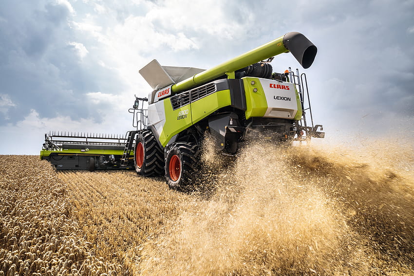 New CLAAS Combines With Increased Technology Integration Improve Harvest Productivity. OEM Off Highway, Claas Lexion HD wallpaper