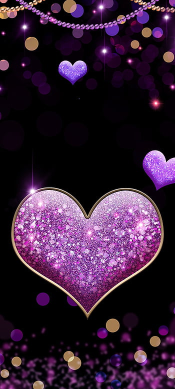 Purple Background Love Heart Bowl  Free photo on Pixabay  Pixabay
