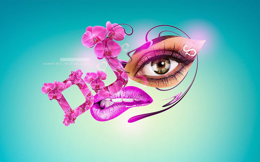 DJ Girl Flowers Metamorphosis 2013 Pink Neon design by [] for your , Mobile & Tablet. Explore Neon Pink . Neon , Neon Animal , Cute Neon HD wallpaper