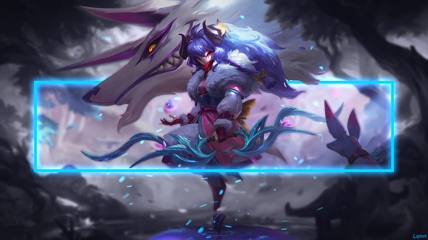 Ich habe Spirit Blossom Kindred für euch gemacht Kindred Mains res : Kindred HD-Hintergrundbild