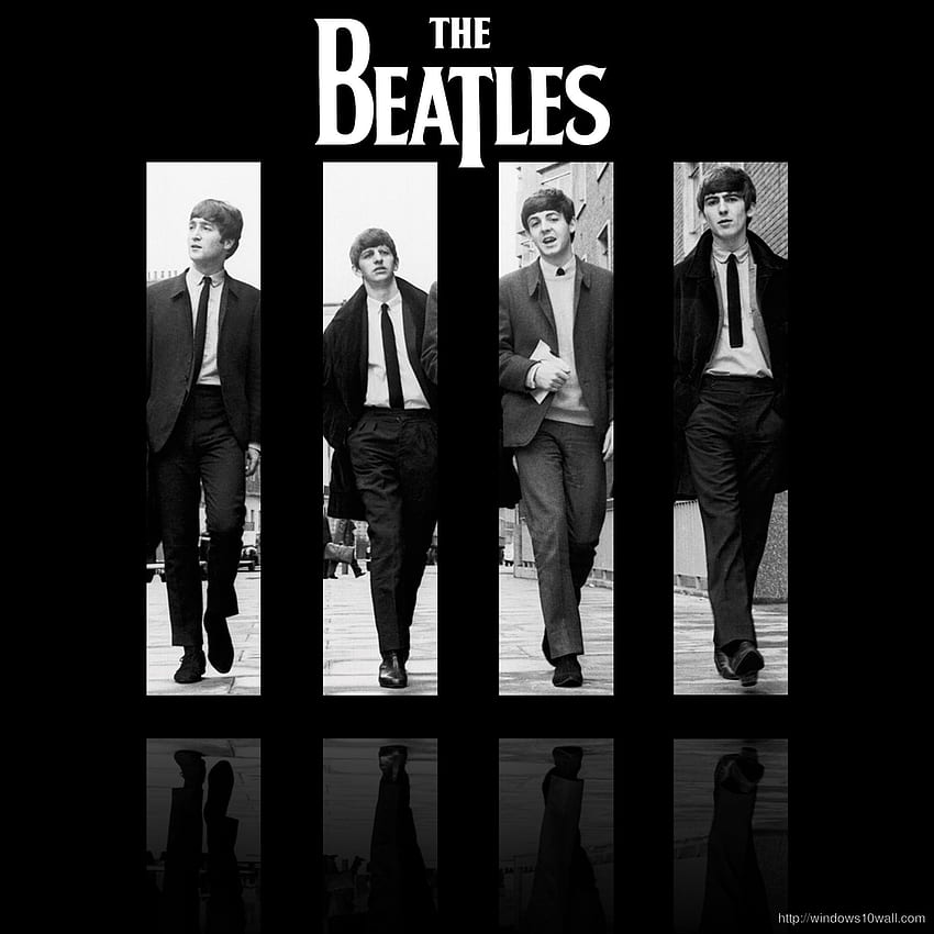 I Beatles, il logo dei Beatles Sfondo del telefono HD