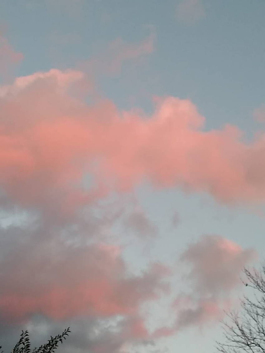 Cotton Candy Sky HD phone wallpaper