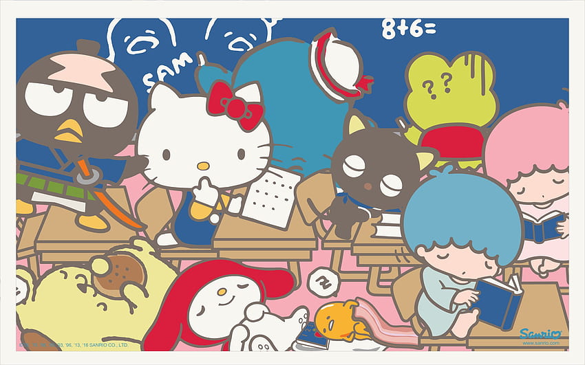 Sanrio Characters, All Sanrio Characters HD wallpaper