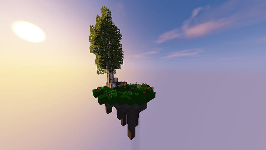 Islands for SkyBlock HD wallpaper