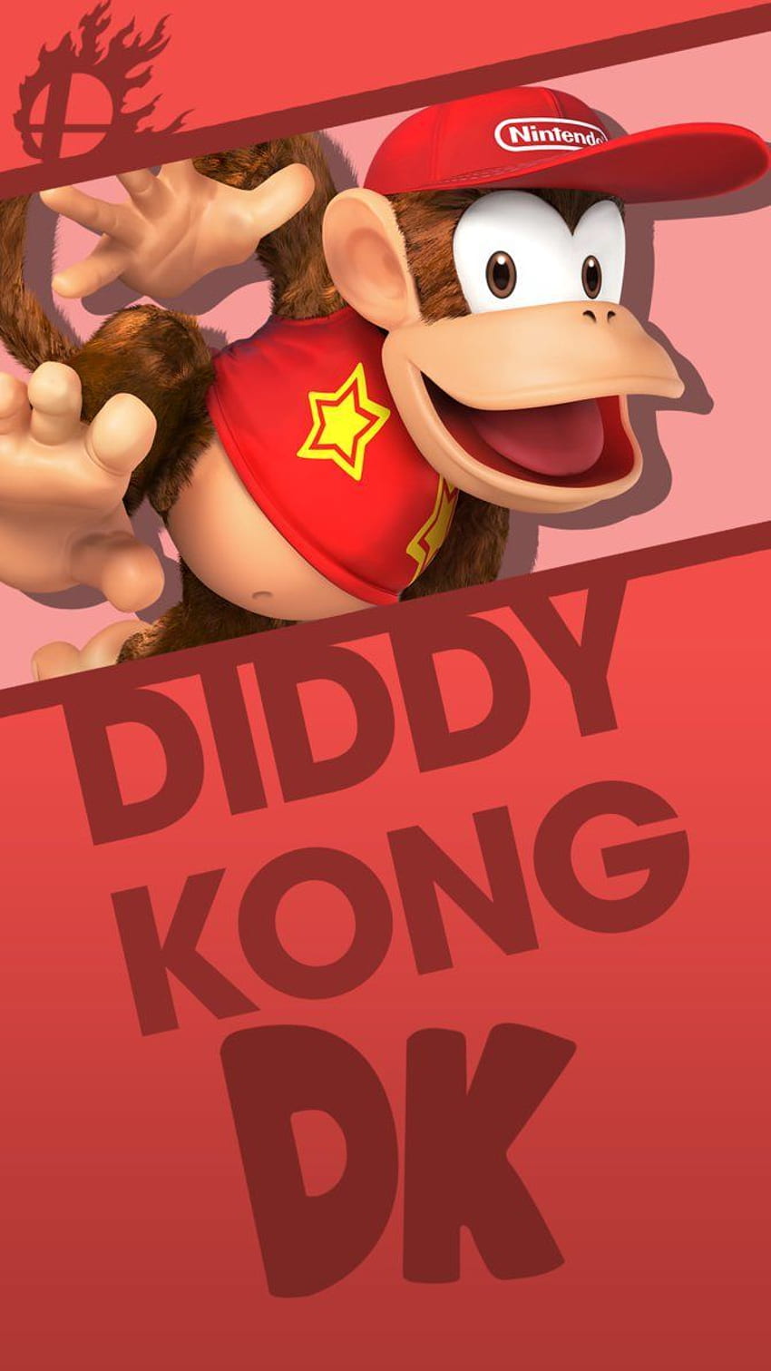 Diddy Kong Smash Bros. Phone HD phone wallpaper