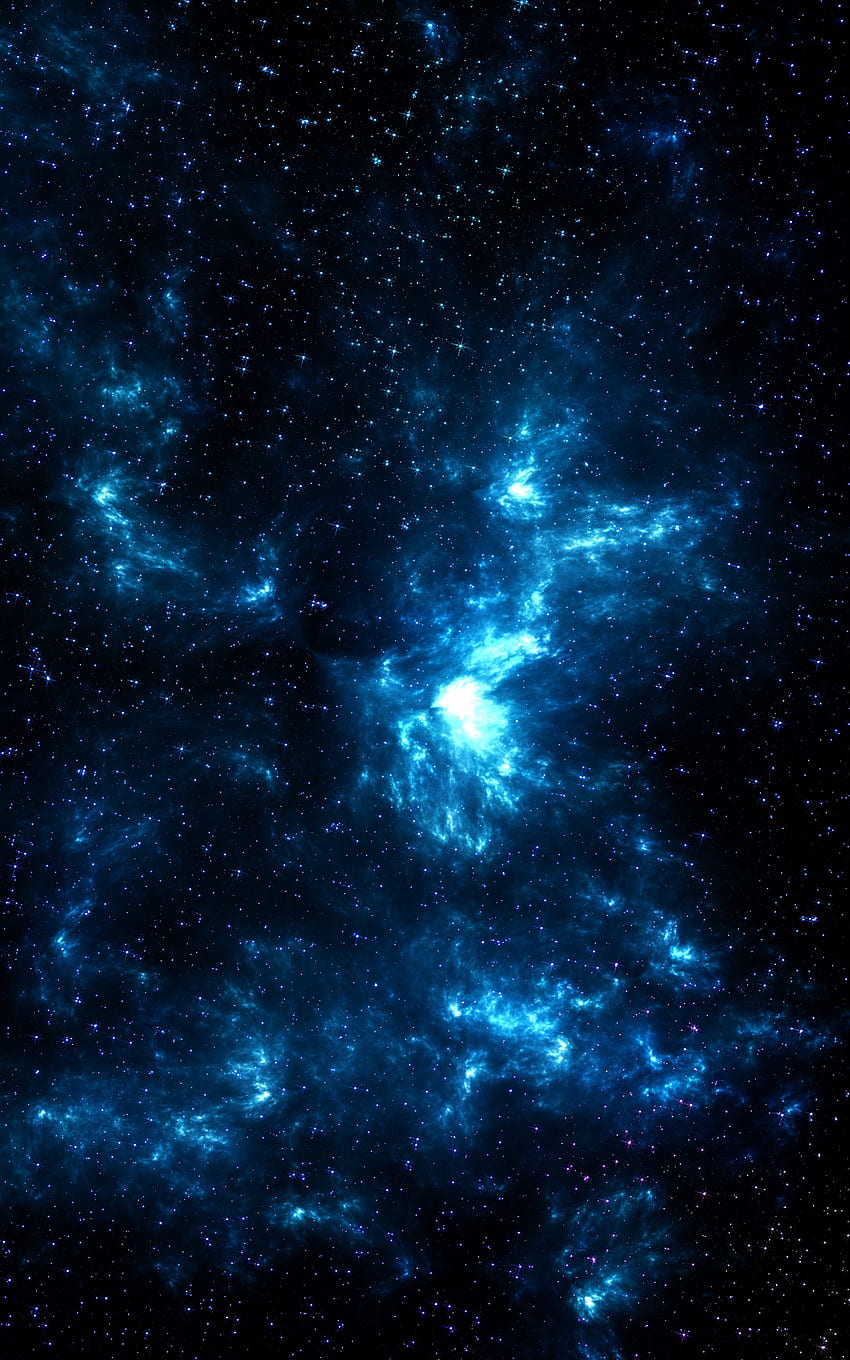 Universe, Stars, Dark, Shine, Brilliance, Galaxy HD phone wallpaper