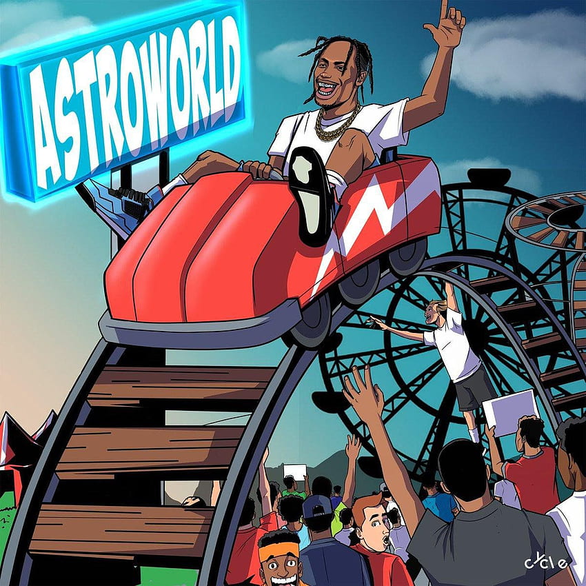 Travis Scott Astroworld Artwork for Phone and HD phone wallpaper | Pxfuel