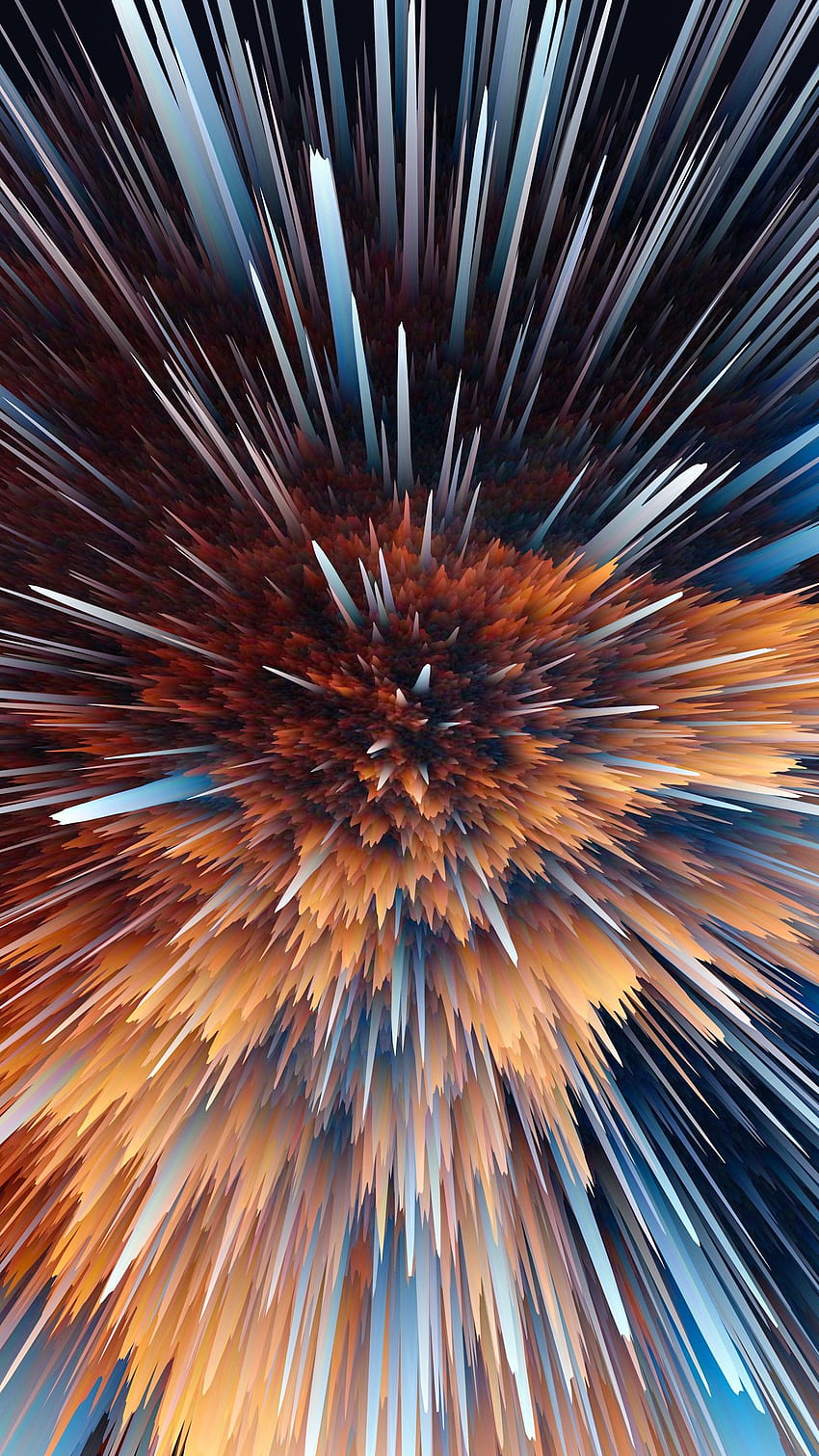 Particle Explosion HD phone wallpaper